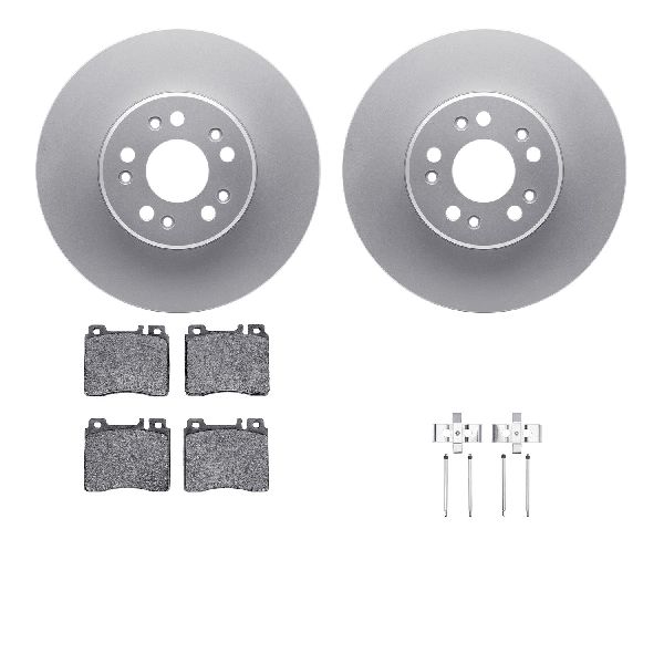1994-1999 Mercedes-Benz S320 Disc Brake Kit - Front (Dynamic Friction)