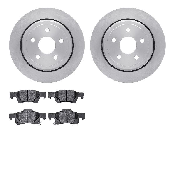 2011-2022 Dodge Durango Disc Brake Kit - Rear (Dynamic Friction)