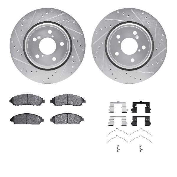 2016-2022 Honda Pilot Disc Brake Kit - Front (Dynamic Friction)