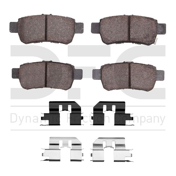 2005-2010 Honda Odyssey Disc Brake Pad Set - Rear (Dynamic Friction)