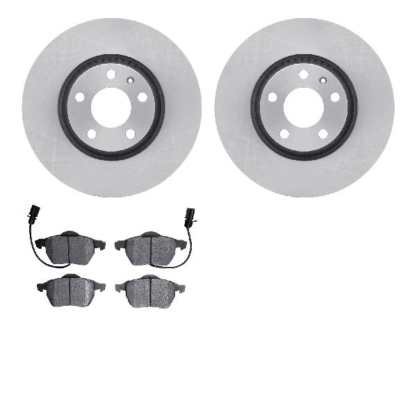 1999-2004 Audi A6 Disc Brake Kit - Front (Dynamic Friction)