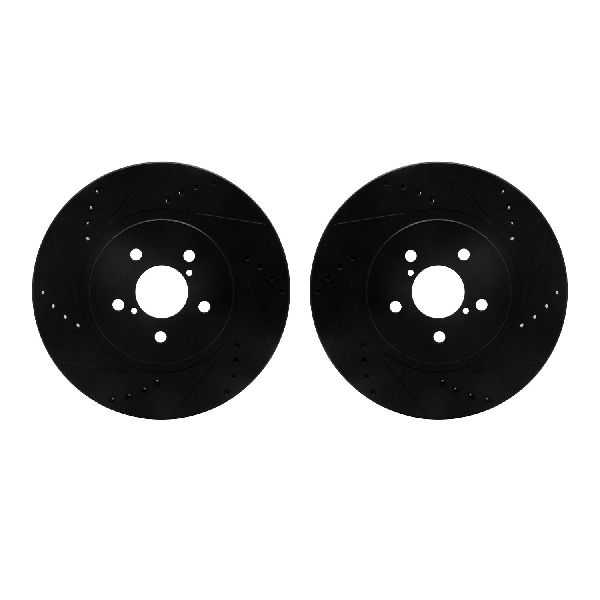 2017-2023 Subaru Impreza Disc Brake Rotor Set - Front (Dynamic Friction)