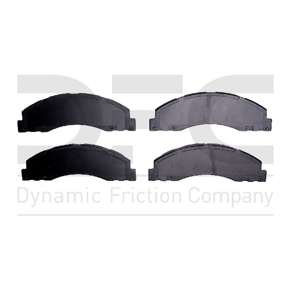 2008-2014 Ford E-250 Disc Brake Pad Set - Front (Dynamic Friction)