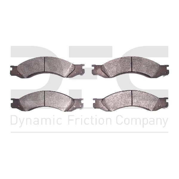 2004-2009 GMC C5500 Topkick Disc Brake Pad Set - Rear (Dynamic Friction)
