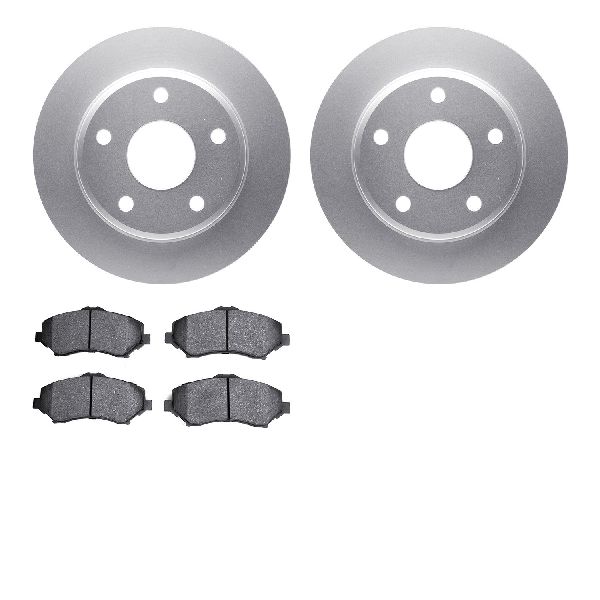 2008-2016 Dodge Grand Caravan Disc Brake Kit - Front (Dynamic Friction)
