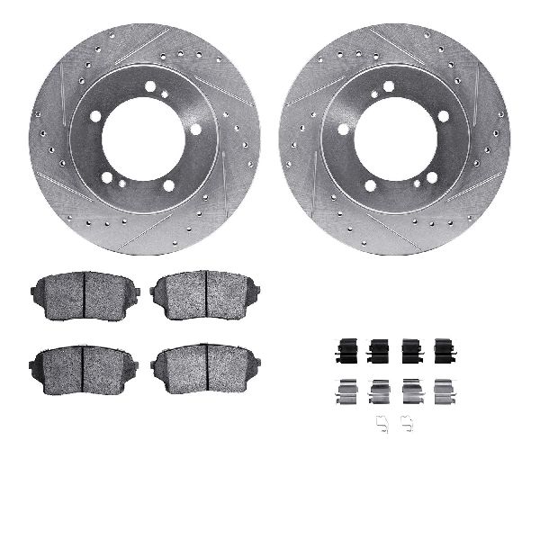 2004-2006 Suzuki XL-7 Disc Brake Kit - Front (Dynamic Friction)