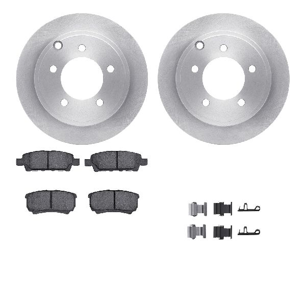 2008-2014 Dodge Avenger Disc Brake Kit - Rear (Dynamic Friction)