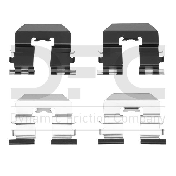 2009-2011 Hyundai Azera Disc Brake Hardware Kit - Rear (Dynamic Friction)