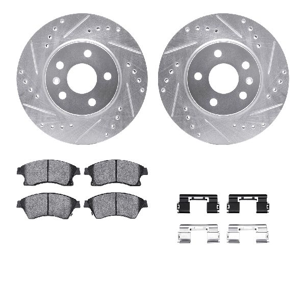2011-2015 Chevrolet Cruze Disc Brake Kit - Front (Dynamic Friction)