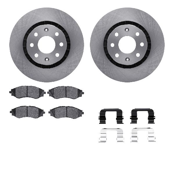 2013-2015 Chevrolet Spark Disc Brake Kit - Front (Dynamic Friction)