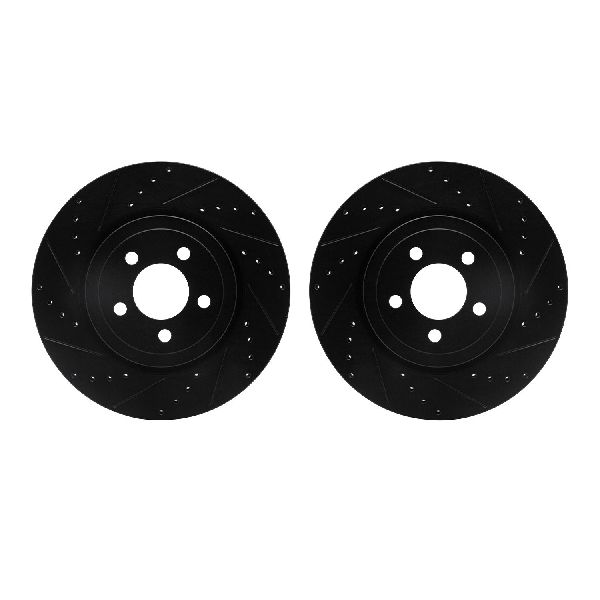 2006-2023 Dodge Charger Disc Brake Rotor Set - Front (Dynamic Friction)