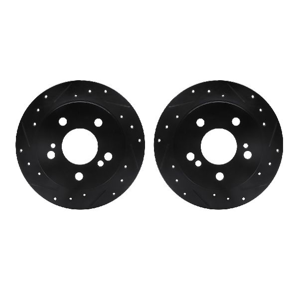 1984-1993 Mercedes-Benz 190E Disc Brake Rotor Set - Rear (Dynamic Friction)