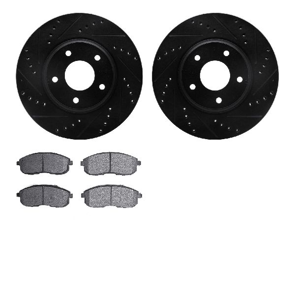 2002-2003 Nissan Maxima Disc Brake Kit - Front (Dynamic Friction)