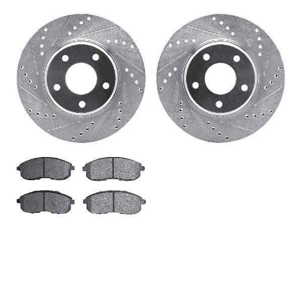 2002-2004 INFINITI I35 Disc Brake Kit - Front (Dynamic Friction)