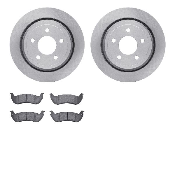 2003-2011 Mercury Grand Marquis Disc Brake Kit - Rear (Dynamic Friction)