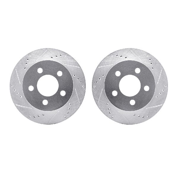 1999-2001 Jeep Cherokee Disc Brake Rotor Set - Front (Dynamic Friction)