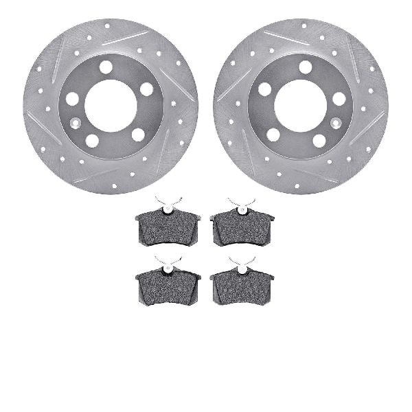 1998 Volkswagen Beetle Disc Brake Kit - Rear (Dynamic Friction)
