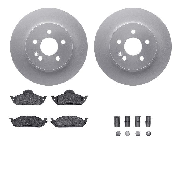 2003-2005 Mercedes-Benz ML350 Disc Brake Kit - Front (Dynamic Friction)