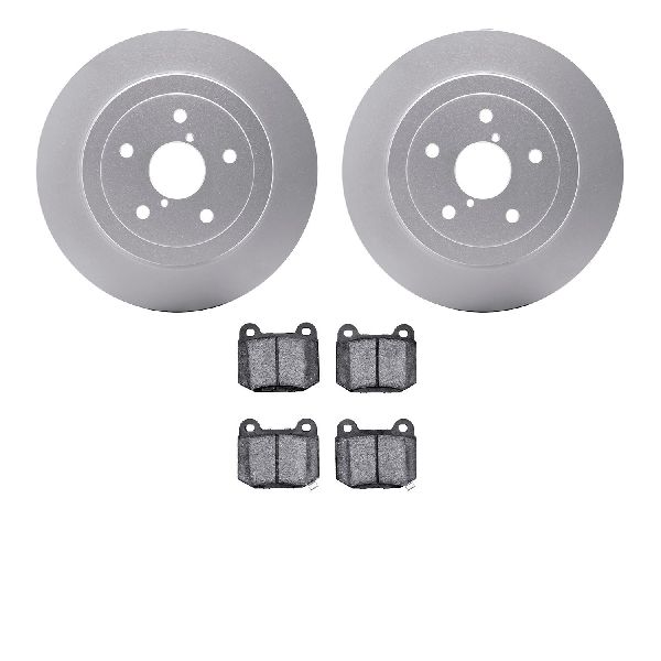 2005-2007 Subaru Impreza Disc Brake Kit - Rear (Dynamic Friction)