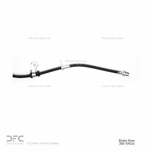 1992-1995 Honda Civic Brake Hydraulic Hose - Front Left (Dynamic Friction)