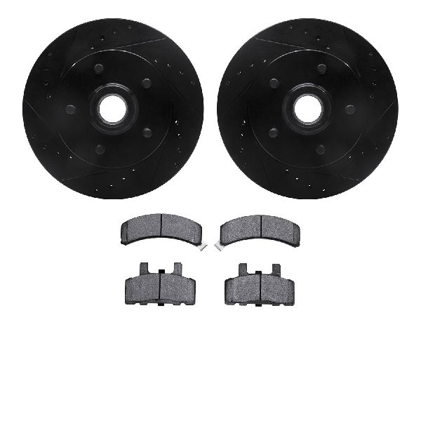 1995-2000 Chevrolet Tahoe Disc Brake Kit - Front (Dynamic Friction)
