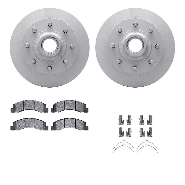 2000-2002 Ford Excursion Disc Brake Kit - Front (Dynamic Friction)