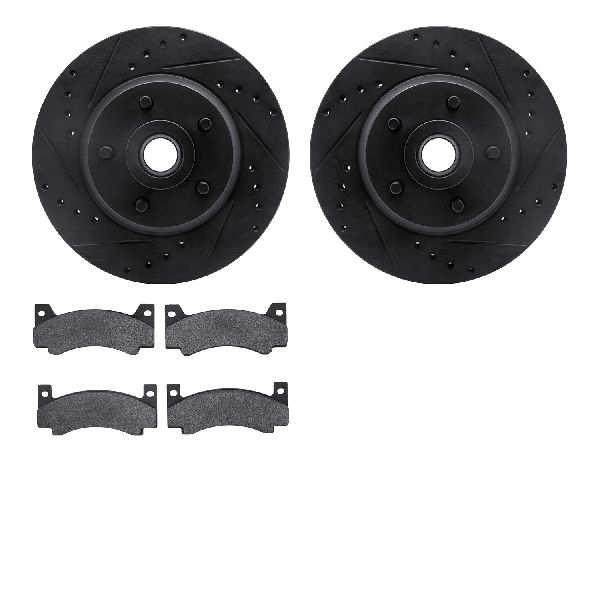 1972-1973 Chrysler Town &amp; Country Disc Brake Kit - Front (Dynamic Friction)