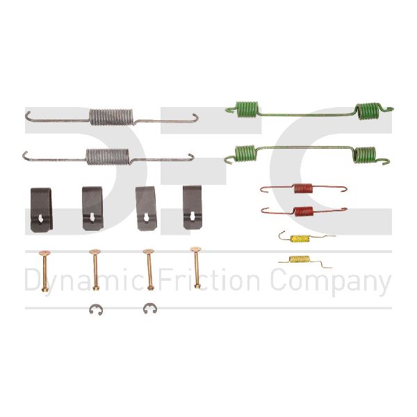 1999 Chevrolet Tracker Drum Brake Hardware Kit - Rear (Dynamic Friction)