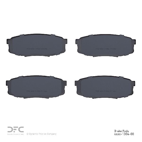 2008-2022 Toyota Sequoia Disc Brake Pad Set - Rear (Dynamic Friction)