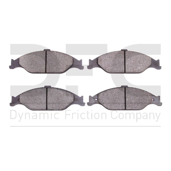 1999-2004 Ford Mustang Disc Brake Pad Set - Front (Dynamic Friction)