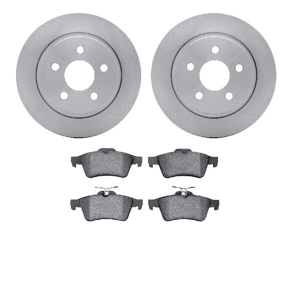 2018-2022 Ford Transit Connect Disc Brake Kit - Rear (Dynamic Friction)