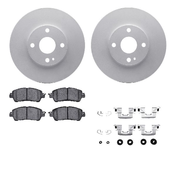 2016 Scion iA Disc Brake Kit - Front (Dynamic Friction)