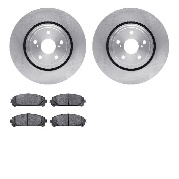 2010-2015 Lexus RX450h Disc Brake Kit - Front (Dynamic Friction)