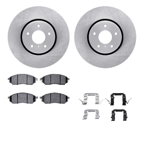 2005-2012 INFINITI FX35 Disc Brake Kit - Front (Dynamic Friction)
