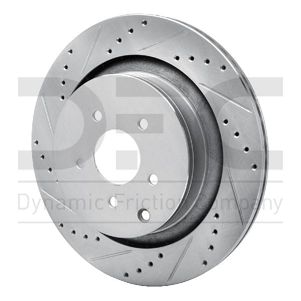 2014-2020 INFINITI Q50 Disc Brake Rotor - Rear Left (Dynamic Friction)