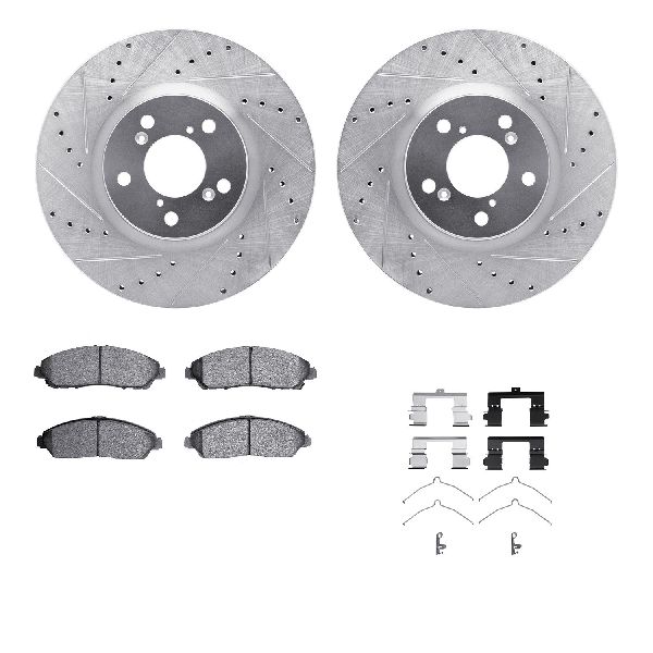 2014-2020 Acura RLX Disc Brake Kit - Front (Dynamic Friction)