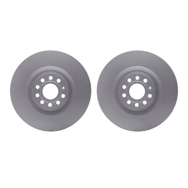 2009-2011 Volkswagen CC Disc Brake Rotor Set - Front (Dynamic Friction)
