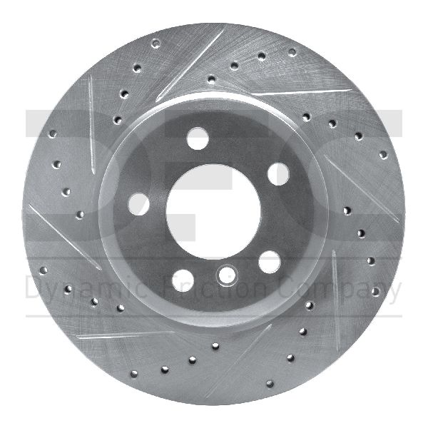 2004-2010 BMW X3 Disc Brake Rotor - Front Left (Dynamic Friction)
