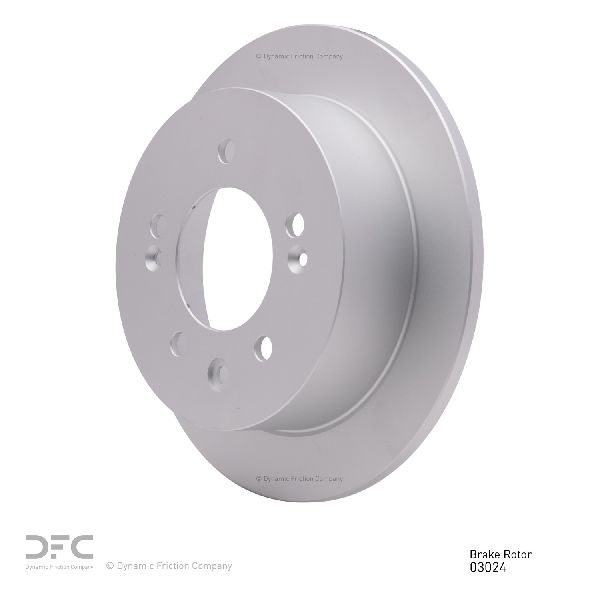 2007-2010 Hyundai Elantra Disc Brake Rotor - Rear (Dynamic Friction)