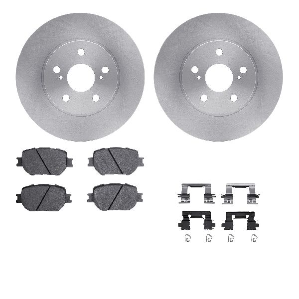 2014-2015 Lexus IS250 Disc Brake Kit - Front (Dynamic Friction)