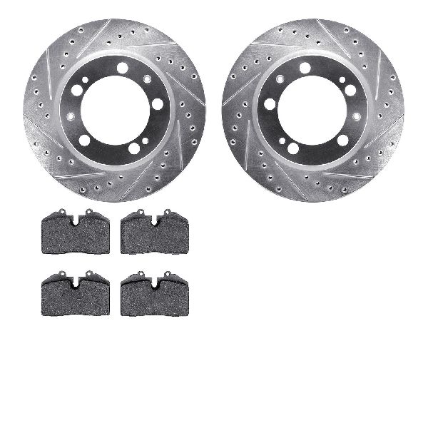 1989-1994 Porsche 911 Disc Brake Kit - Front (Dynamic Friction)