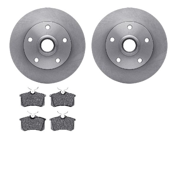 2000-2008 Audi A4 Disc Brake Kit - Rear (Dynamic Friction)
