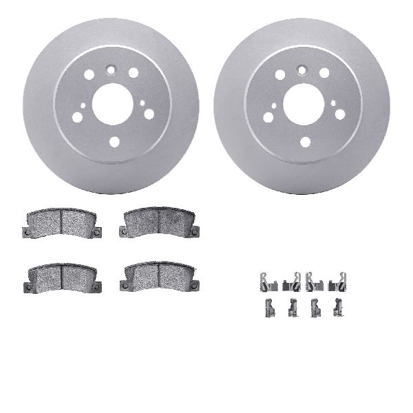 1992-1996 Lexus ES300 Disc Brake Kit - Rear (Dynamic Friction)