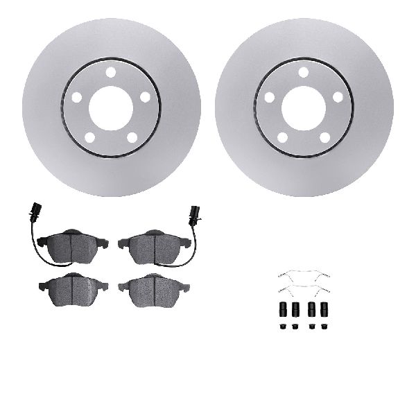 1999-2001 Audi A6 Disc Brake Kit - Front (Dynamic Friction)