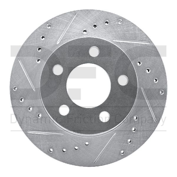 1984-1989 Jeep Cherokee Disc Brake Rotor - Front Left (Dynamic Friction)