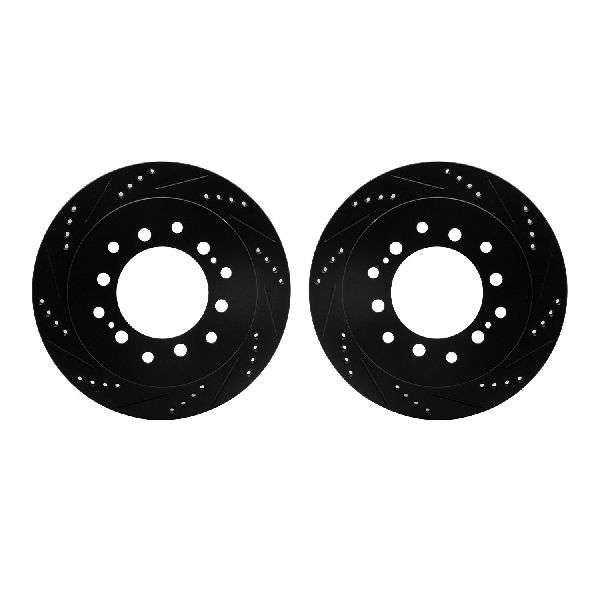 2007-2009 Toyota FJ Cruiser Disc Brake Rotor Set - Rear (Dynamic Friction)