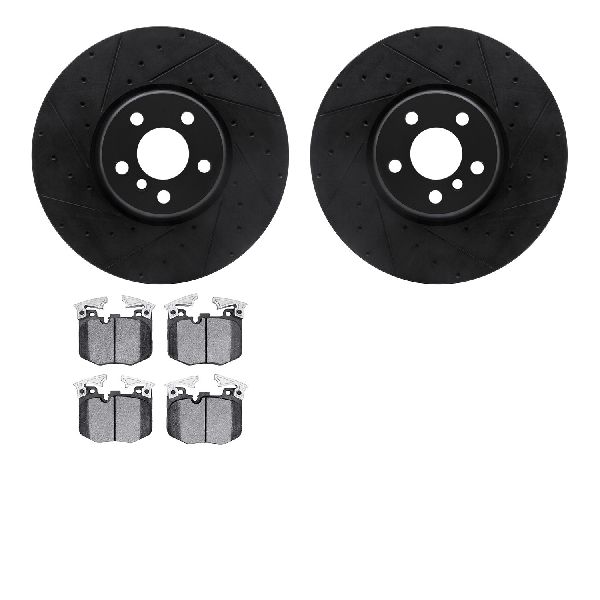 2023 BMW iX Disc Brake Kit - Front (Dynamic Friction)