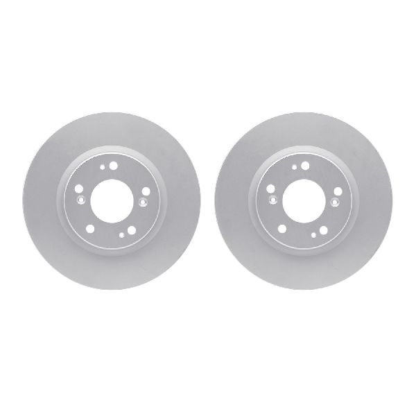 2006-2012 Mitsubishi Eclipse Disc Brake Rotor Set - Front (Dynamic Friction)
