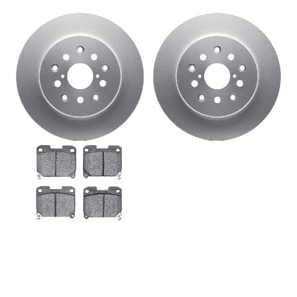 1993-1998 Toyota Supra Disc Brake Kit - Rear (Dynamic Friction)