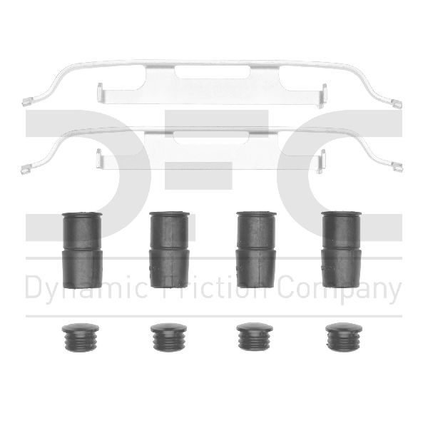 2003-2006 Mercedes-Benz S500 Disc Brake Hardware Kit - Front (Dynamic Friction)
